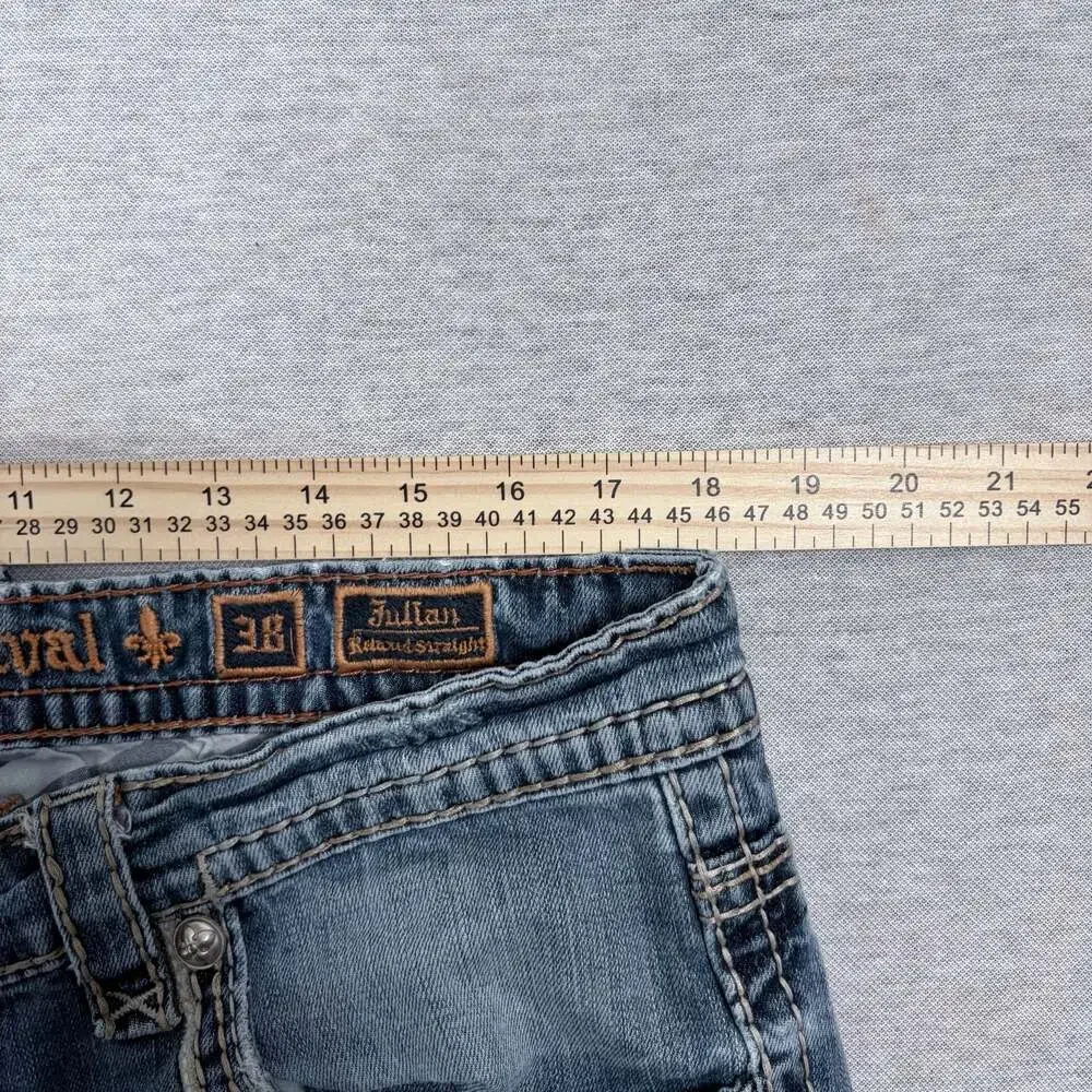 Rock Revival Julian Relaxed Straight Jeans